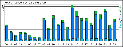 Hourly usage