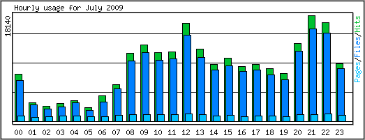 Hourly usage