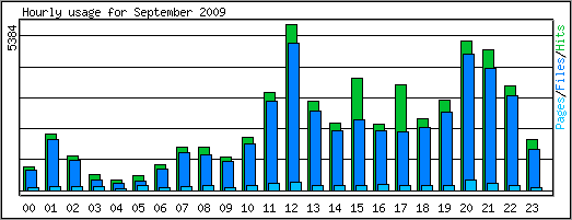 Hourly usage