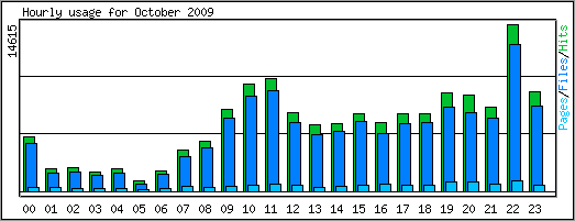 Hourly usage