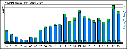Hourly usage