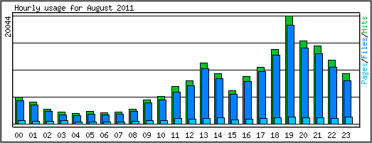 Hourly usage