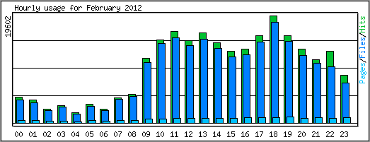 Hourly usage