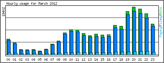 Hourly usage