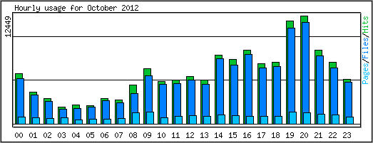 Hourly usage