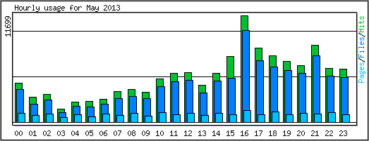 Hourly usage