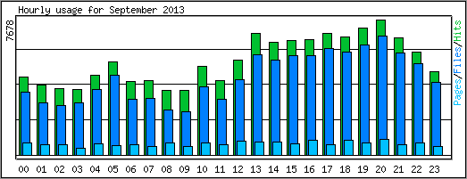 Hourly usage