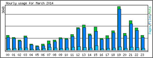 Hourly usage