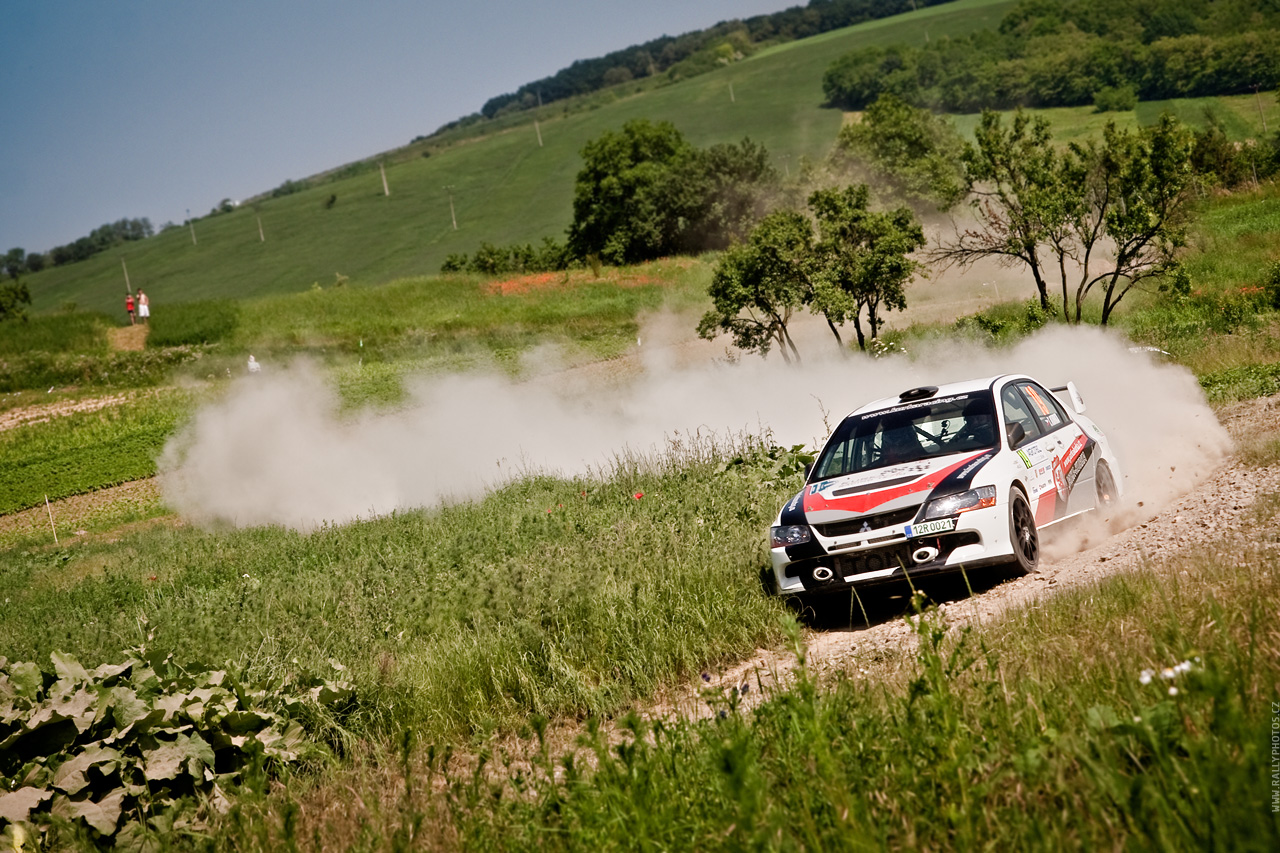Agrotec Rally Hustopeče 2010 - Tomáš Kurka - Mitsubishi Lancer EVO IX