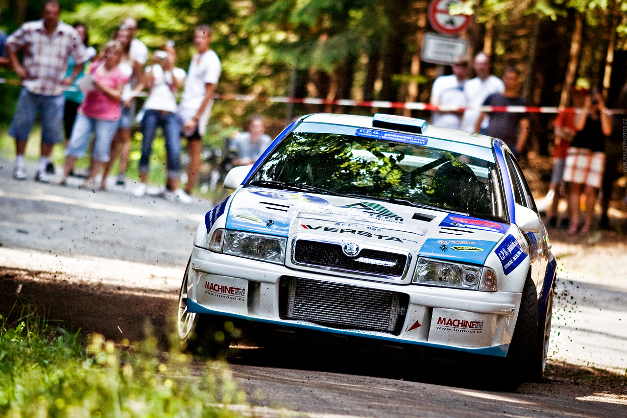 Rally Vysočina 2010 - Jan Štěpánek - Škoda Octavia WRC