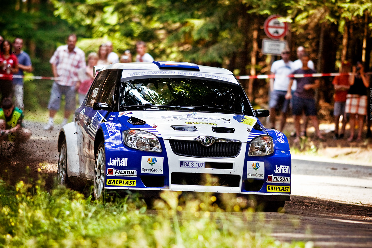 Rally Vysočina 2010 - Roman Odložilík - Škoda Fabia S2000