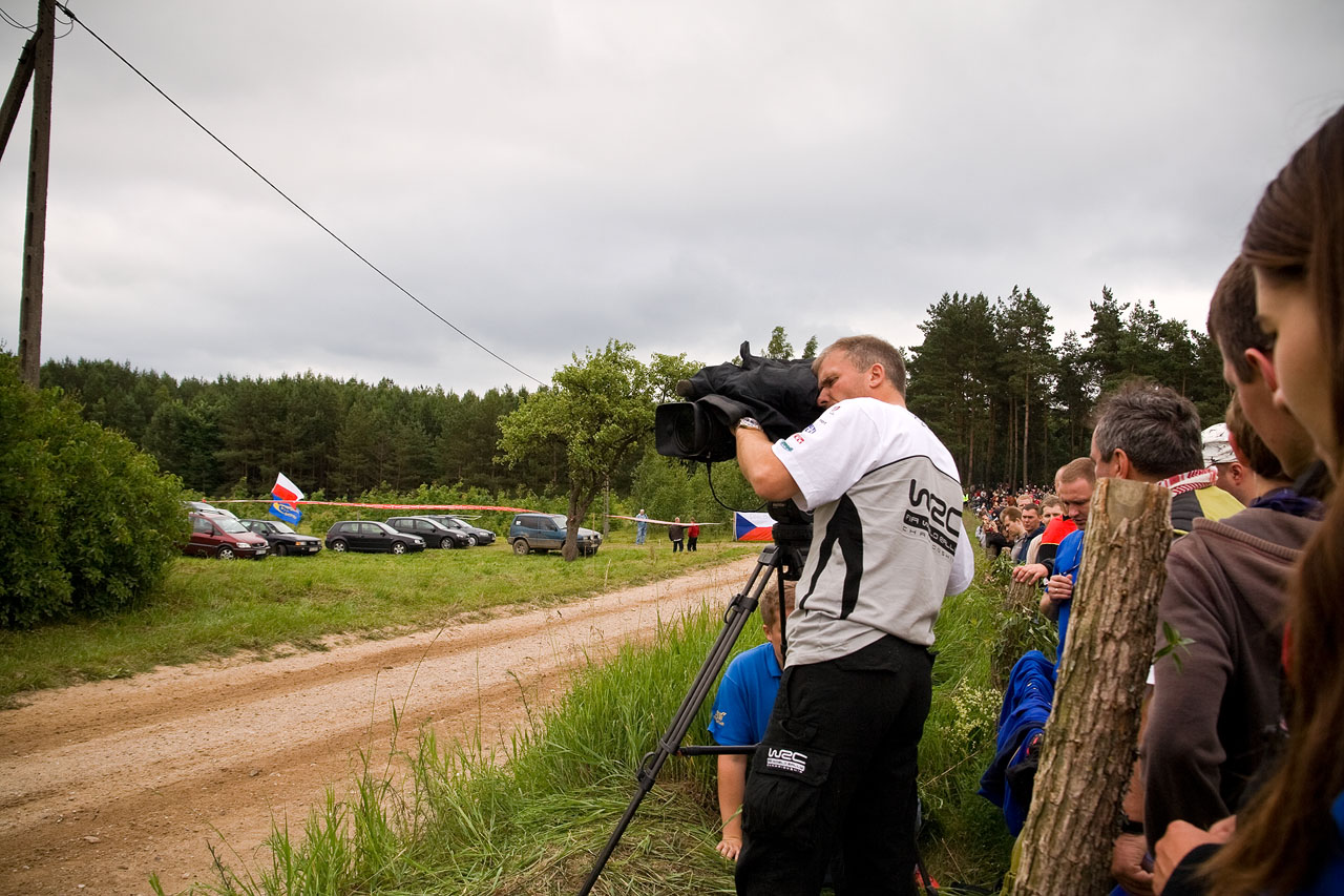 Snapshots from WRC Poland 2009
