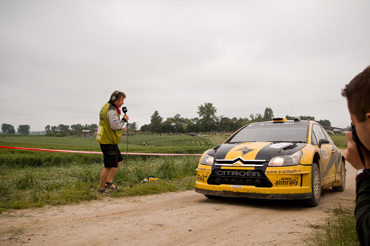 Snapshots from WRC Poland 2009